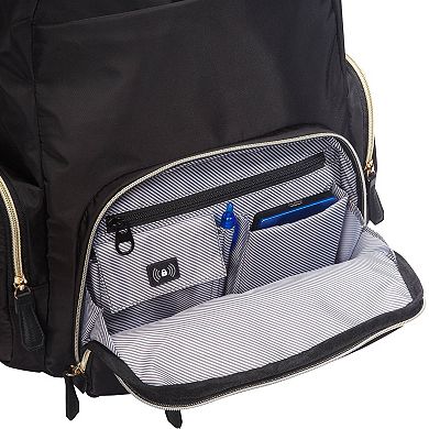 Kenneth Cole Reaction Chevron 2-Piece 20-Inch Hardside Carry-On Luggage and Backpack Set