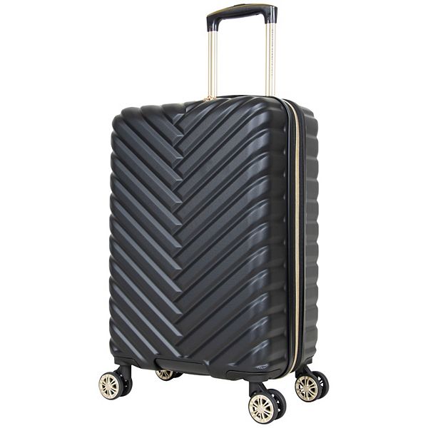 Kenneth Cole Reaction Madison Square 20-Inch Carry-On Hardside Spinner Luggage - Black