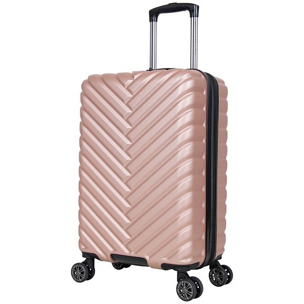 Kenneth Cole Reaction Madison Square 20-Inch Carry-On Hardside Spinner Luggage - Rose Gold