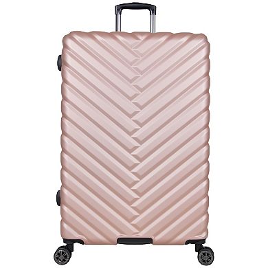 Kenneth Cole Reaction Madison Square 28-Inch Chevron Hardside Spinner Luggage