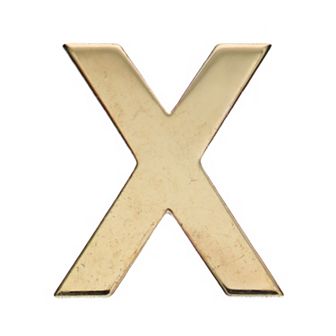 Au Naturale 14k Gold Initial Single Stud Earring