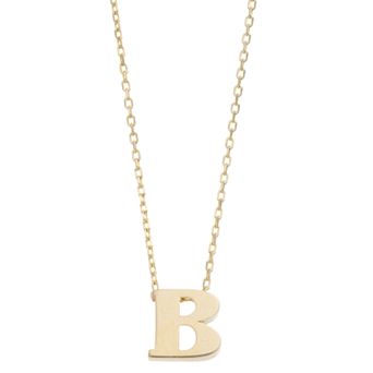 Au Naturale 14k Gold Initial Pendant Necklace