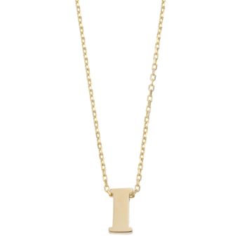 Au Naturale 14k Gold Initial Pendant Necklace