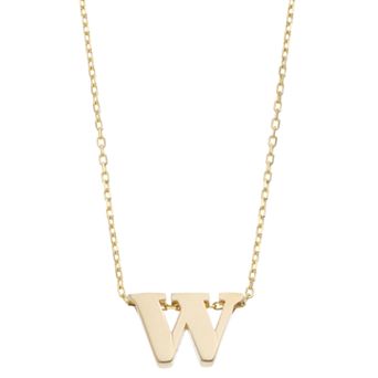 Au Naturale 14k Gold Initial Pendant Necklace