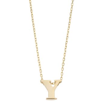 Au Naturale 14k Gold Initial Pendant Necklace