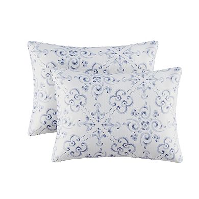 Madison Park Amia 6-Piece Comforter Set With Coordinating Pillows