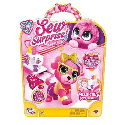 Little Live Scruff A Luvs Sew Surprise Playset