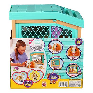 Little Live Pets Mama Surprise Guinea Pigs Interactive Toy and Accessories