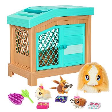 Little Live Pets Mama Surprise Guinea Pigs Interactive Toy and Accessories