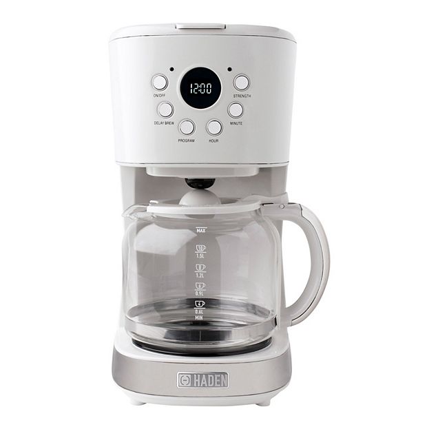 12-Cup LCD Display Programmable Coffee Maker Brew Machine