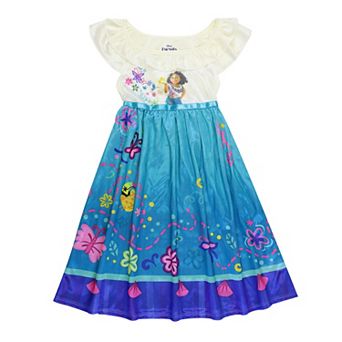 Disney's Encanto Toddler Girl "Encanto Garden" Fantasy Night Gown