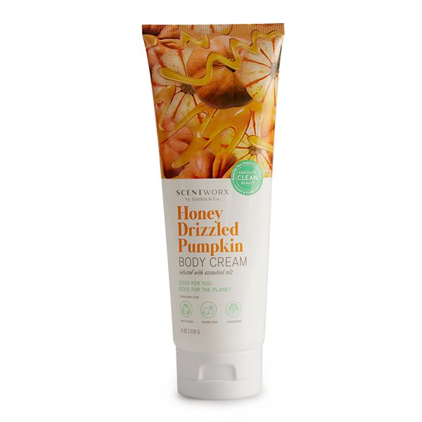 ScentWorx by Slatkin & Co. Honey Drizzled Pumpkin 8oz Body Cream