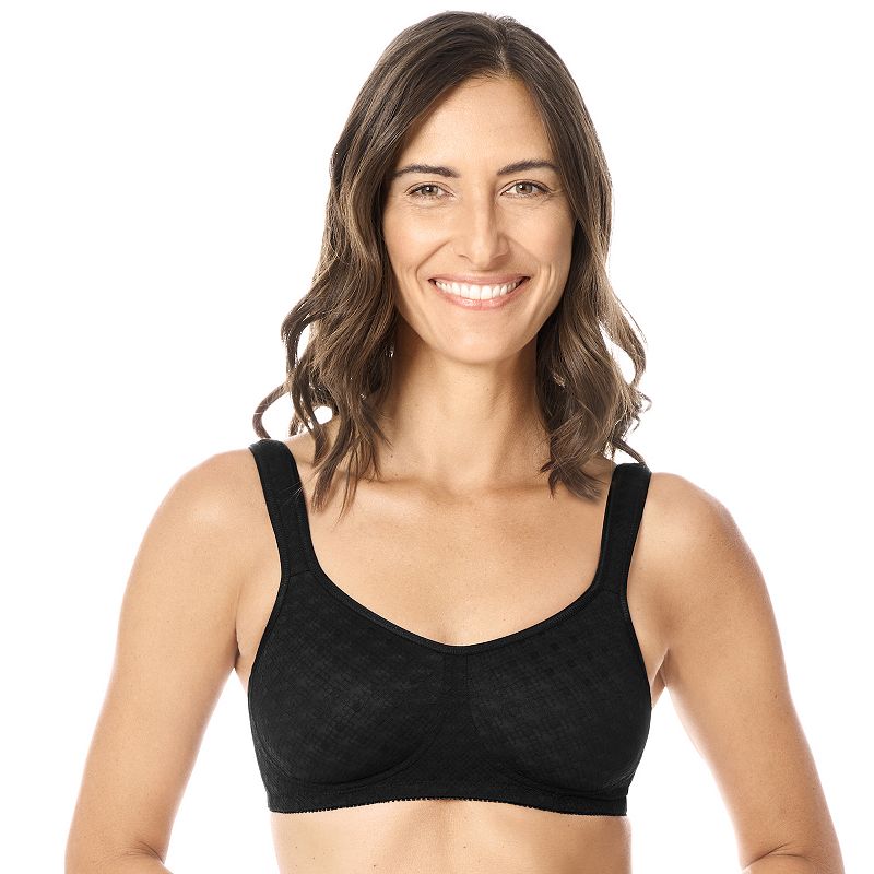 Amoena Mastectomy Bra: Tiana Wireless, Women's, Size: 34 Dd, Black