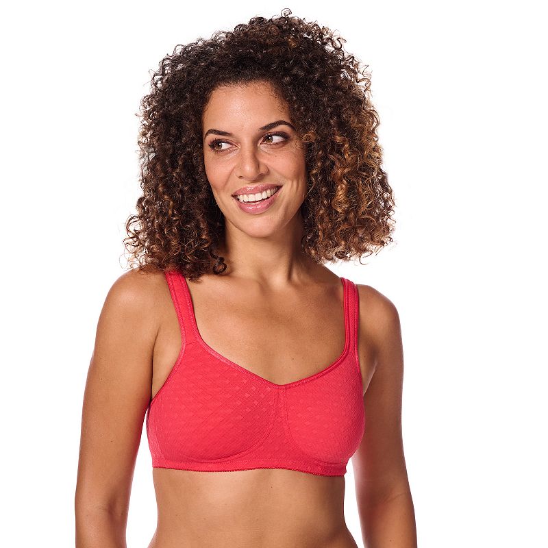 Amoena Mastectomy Bra: Tiana Wireless, Women's, Size: 32 Ddd, Pink