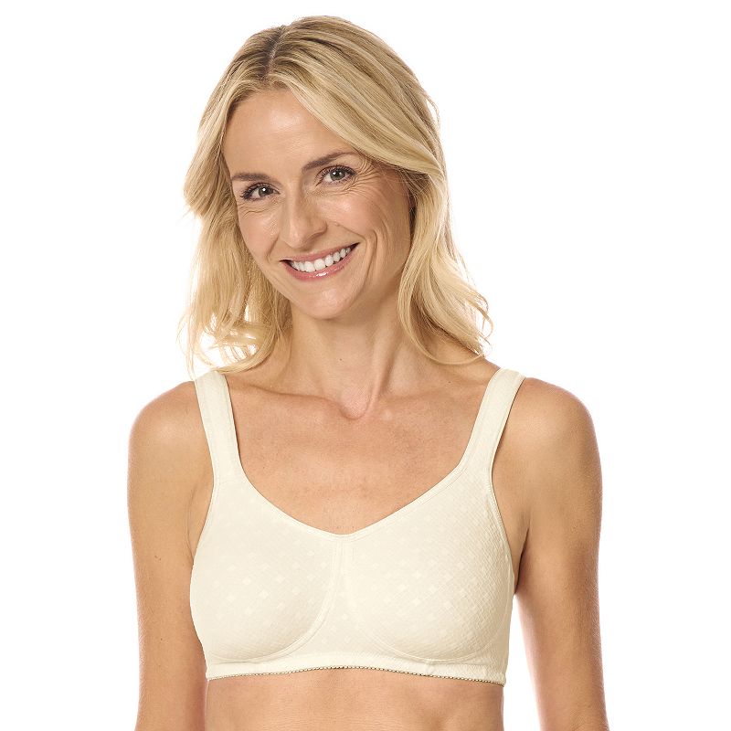 Amoena Mastectomy Bra: Tiana Wireless, Women's, Size: 34 Dd, Off White