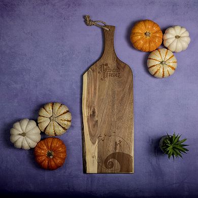 Disney's Nightmare Before Christmas Jack & Sally Artisan 24-in. Acacia Serving Plank