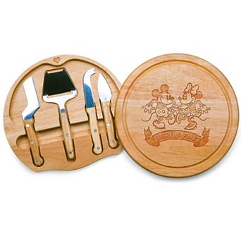 Disney's Mickey & Minnie Mouse Circo Cheese Cutting Board & Tools Set