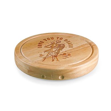 Disney's Nightmare Before Christmas Jack and Sally Circo Cheese Cutting Board & Tools Set