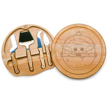 Toscana Mandalorian The Child Circo Cheese Cutting Board & Tools Set