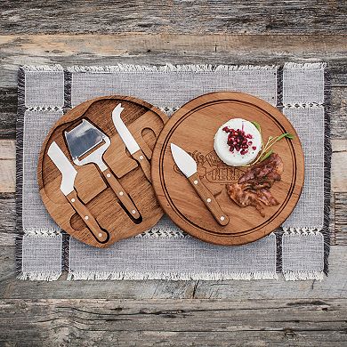 Toscana Friends Central Perk Acacia Circo Cheese Cutting Board & Tools Set