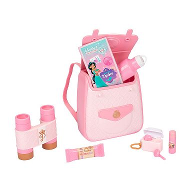 Disney Princess Style Collection Trendy Traveler Backpack and Accessories Set by JAKKS Pacific 