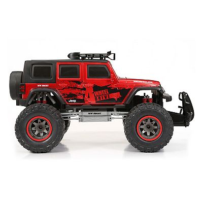 New Bright 1 12 Remote Control 4X4 Jeep Wrangler RC Car