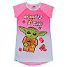 Girls 4-12 LEGO Star Wars Grogu aka Baby Yoda Nightgown & Slippers Set