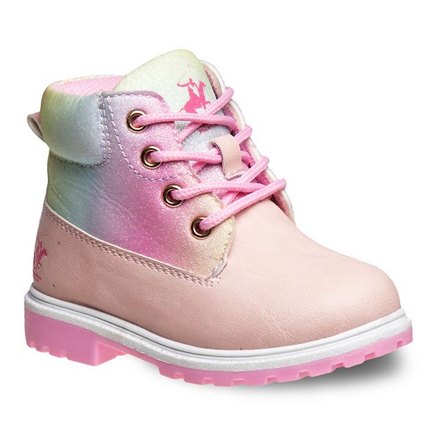 Toddler girl polo outlet boots