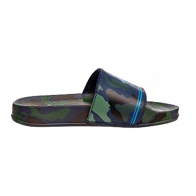 Beverly Hills Polo Club Toddler Boys' Camouflage Slide Sandals