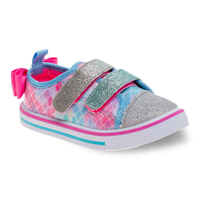 Laura Ashley Toddler Girls Canvas Sneakers, Toddler Girls, Size: 5 T, Blu
