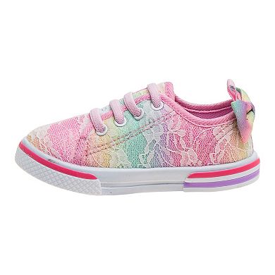 Laura Ashley Toddler Girls' Canvas Sneakers