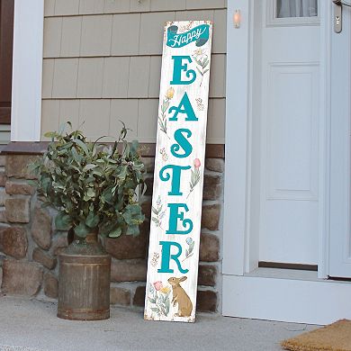 Artisan Signworks Weatherproof Happy Easter Porch Floor Decor