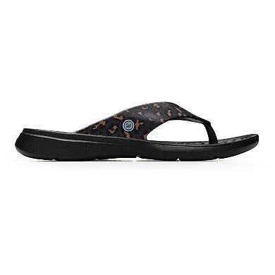 Joybees Women's Graphic Flip Flop Sandals