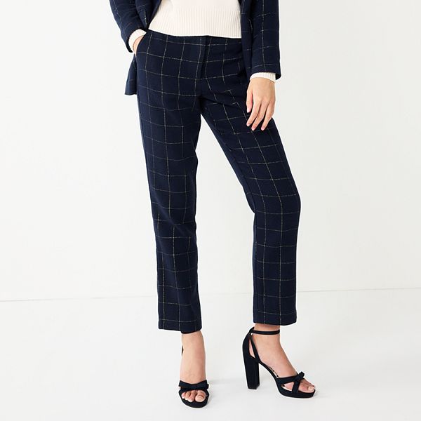 Women's DRAPER JAMES RSVP™ Checkered Flare Pants