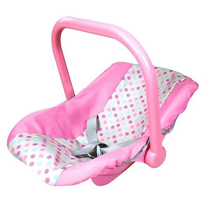 Lissi Twin Baby Doll Stroller with Car Seat