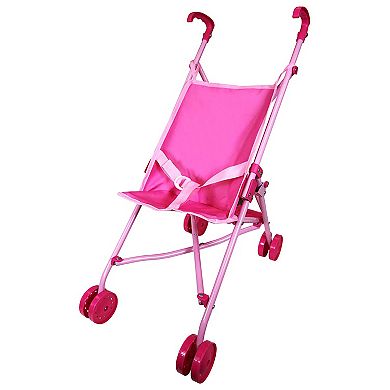 Lissi Doll Umbrella Stroller Set with 16" Baby Doll