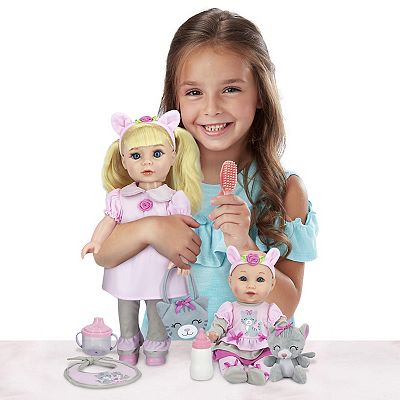 New Adventures Little Darlings Sweet Sisters Toy Baby Dolls Play Set