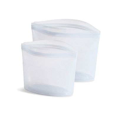 Stasher 2-Piece 2 Cup & 4 Cup Silicone Bowl Set