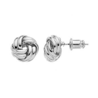 Napier Love Knot Stud Earrings
