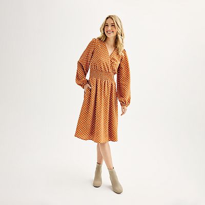 how do draper james dresses fit Draper James Navy Fit and Flare Dress
