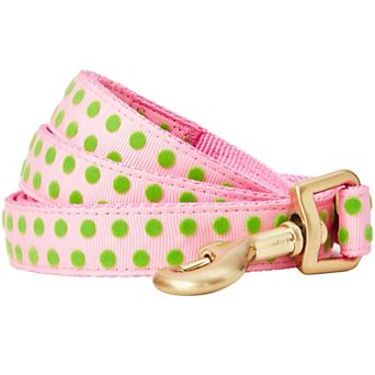 Blueberry Pet Velvety Polka Dot Flocking Dog Leash