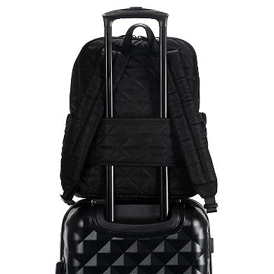 Kenneth Cole Reaction Emma Diamond Quilted 15-Inch Laptop and Tablet Backpack