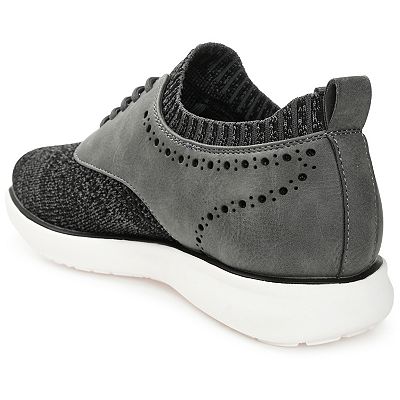 Vane Co Waller Men\'s Gray Knit Dress Shoes size 10 Vance Mens Waller Knit Casual Dress Shoe Grey 10.5 : Target main image 4
