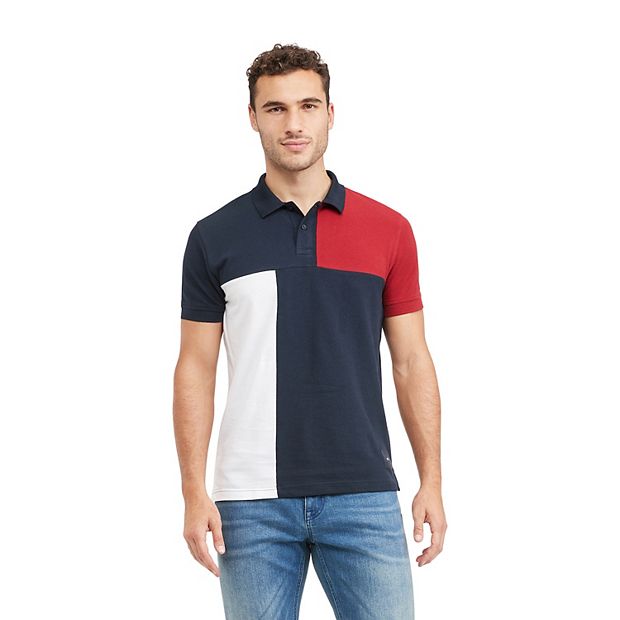 Tommy hilfiger colorblock outlet polo