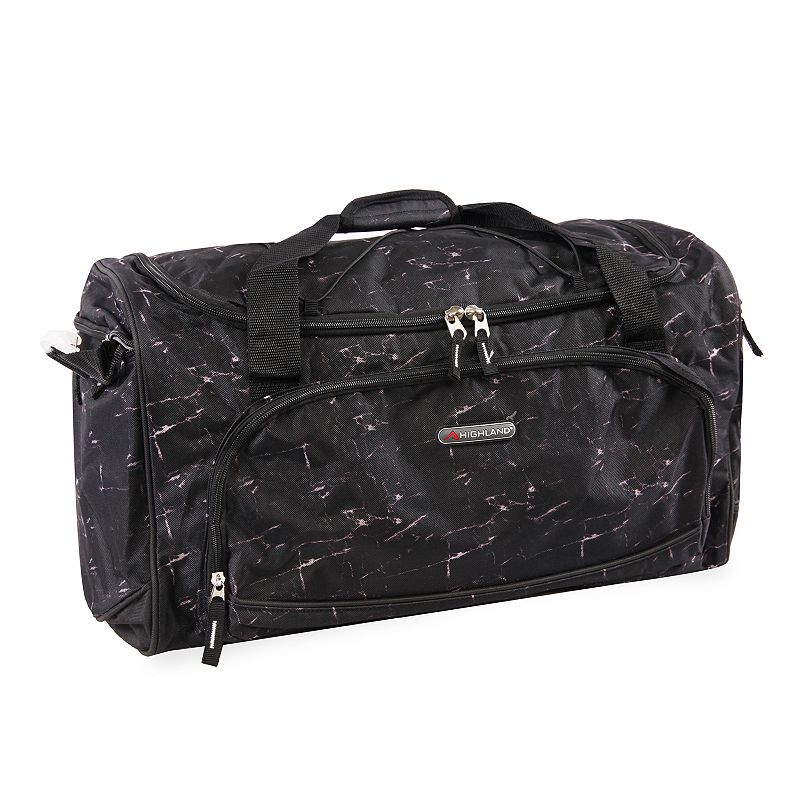 Pacific Coast Medium Travel Duffel Bag, Black Marble