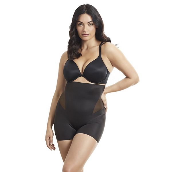 Miraclesuit Shape With An Edge High Waist Long Leg - Black - Curvy