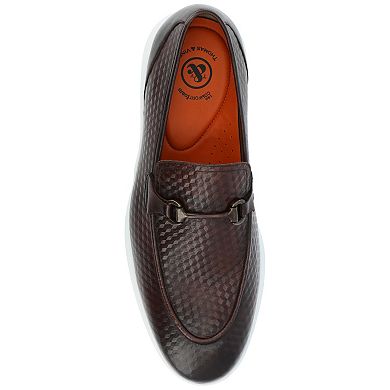Thomas & Vine Burns Bit Men's Leather Dress Loafers
