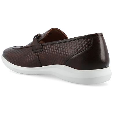 Thomas & Vine Burns Bit Men's Leather Dress Loafers