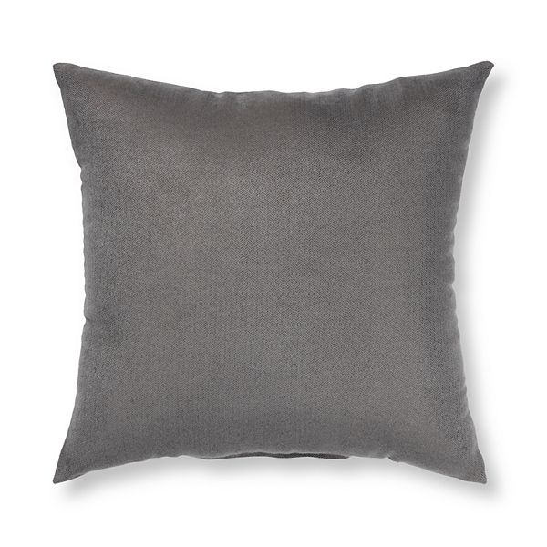 Sonoma Goods For Life® Faux Suede Oversized Pillow - Gray