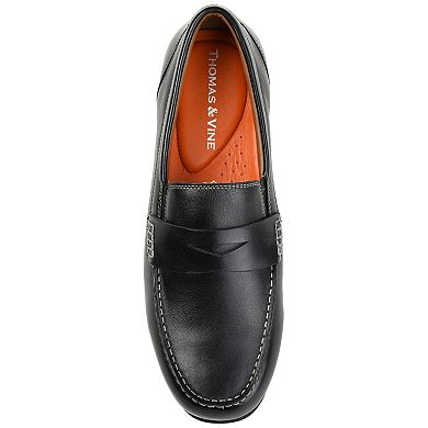 Thomas & Vine Woodrow Driving Men's Leather Dress Loafers
